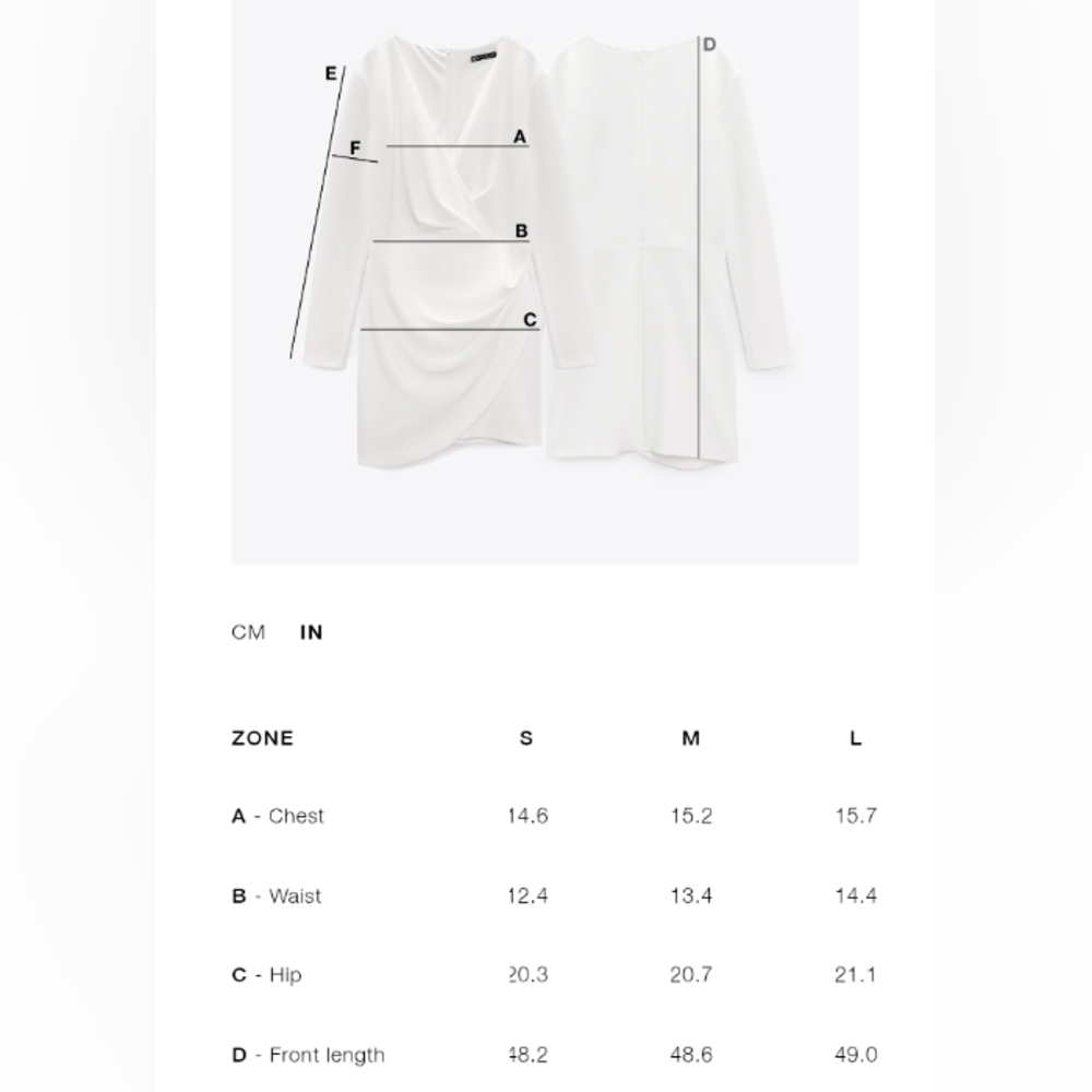 Zara Shoulder Pad Dress - Picture 7 of 7